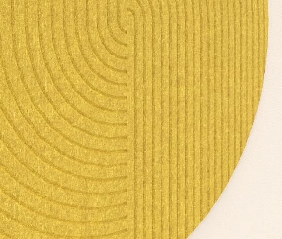 Επιτοίχιο Ακουστικό Πανέλο - Στρόγγυλο με Σχέδιο