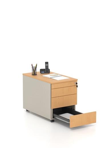 Τροχήλατη Συρταριέρα Μεταλλική 800mm