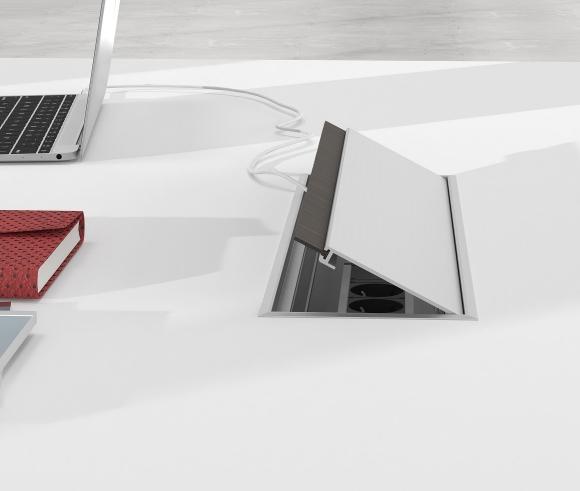 Ορθογώνια Ροζέτα Αλουμινίου