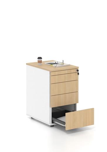 Συρταριέρα Μελαμίνης Σταθερή