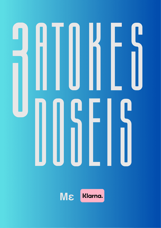 Promotional banner for 3 interest-free installments with Klarna