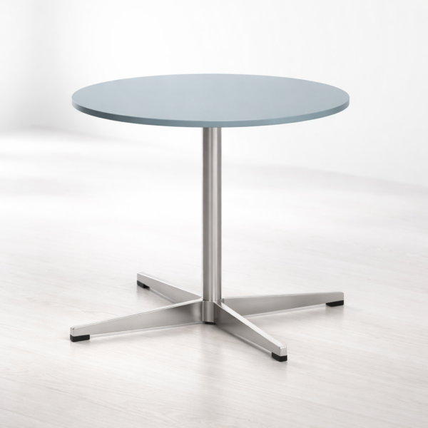 SLIM Γυάλινο Στρογγυλό Τραπεζάκι Αναμονής