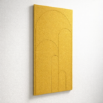 Επιτοίχιο Ακουστικό Πανέλο με σχέδιο - Τύπος 1