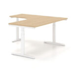 Ηλεκτρικά Ρυθμιζόμενο Γωνιακό Γραφείο Εργασίας Alma HT – εικόνα 4