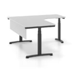 Ηλεκτρικά Ρυθμιζόμενο Γωνιακό Γραφείο Εργασίας Alma HT – εικόνα 5