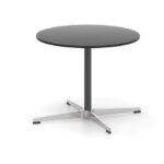 SLIM Γυάλινο Στρογγυλό Τραπεζάκι Αναμονής – εικόνα 4