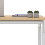 Γραφείο Εργασίας Ρυθμιζόμενου Ύψους Slim – εικόνα 2