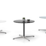 SLIM Γυάλινο Στρογγυλό Τραπεζάκι Αναμονής – εικόνα 5