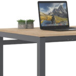 Γραφείο εργασίας σταθερού ύψους Triplo – εικόνα 2