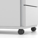 Συρταριέρα Μελαμίνης Τροχήλατη – εικόνα 6