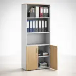 Βιβλιοθήκη Μελαμίνης Ημίκλειστη